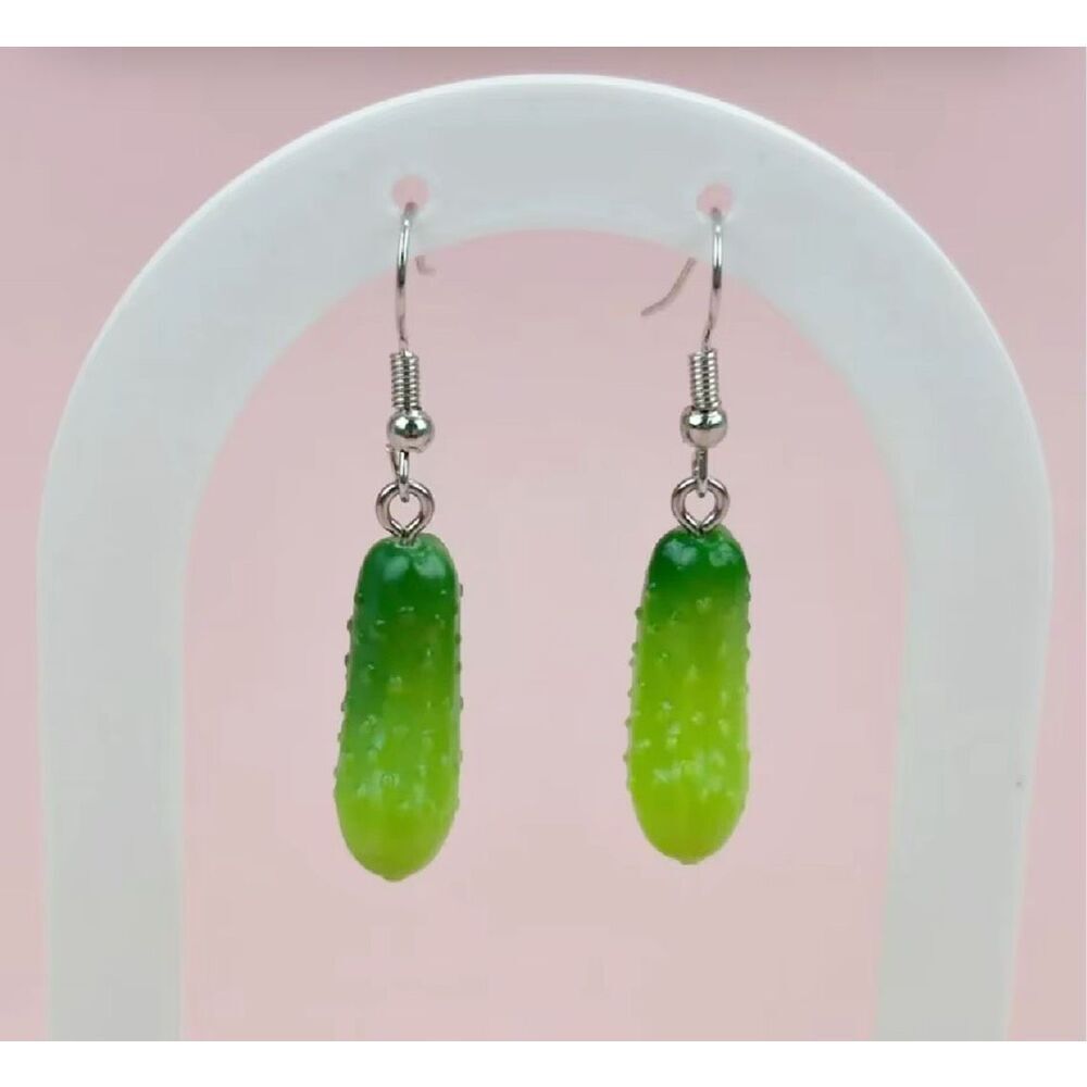 Pickle Statement Earrings